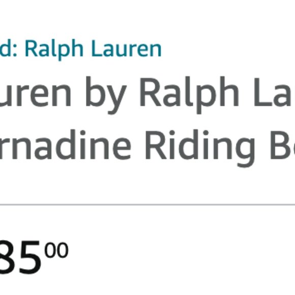 NIB - LAUREN RALPH LAUREN Bernadine Riding Boots  - Black - Picture 3 of 4